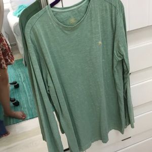 Green Tommy Bahama long sleeve shirt